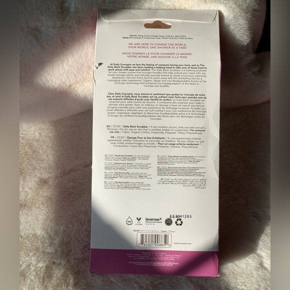 NIB Daily Concepts Organic Daily Back Scrubber. 2 Available! - Picture 4 of 13
